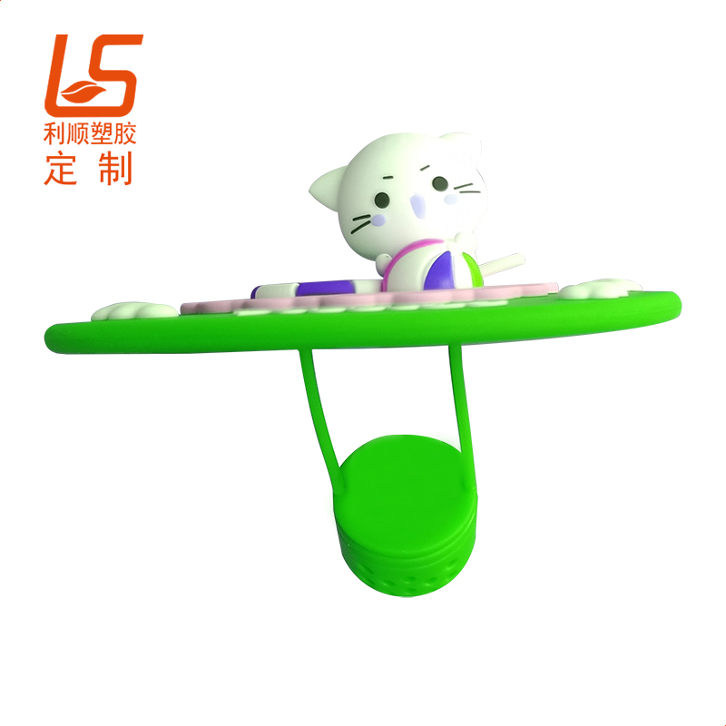 定制硅胶杯盖茶漏 立体公仔滤茶器杯盖