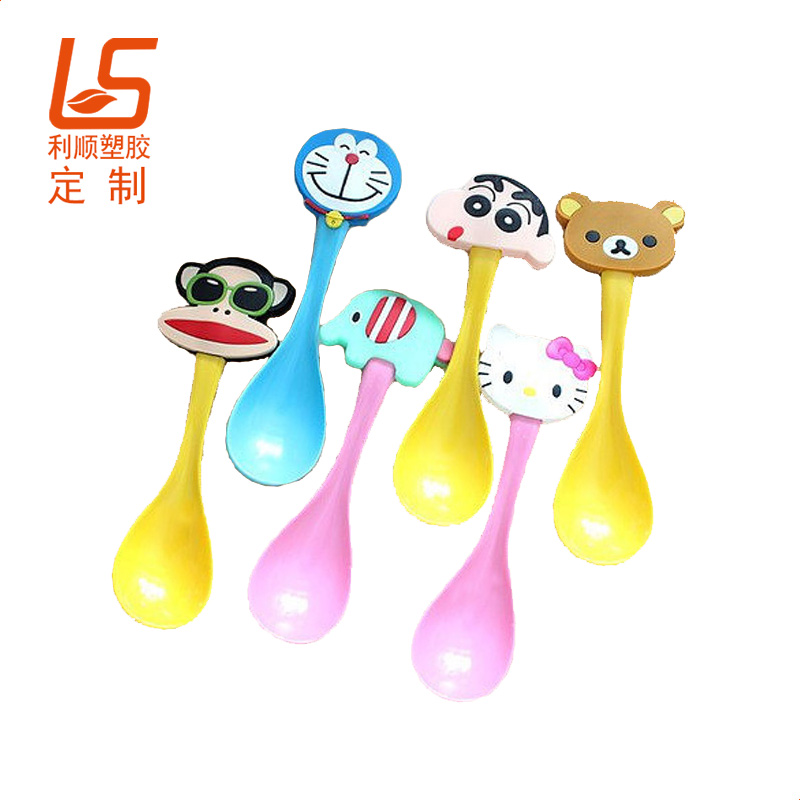 定制卡通公仔咖啡勺 卡通调羹搅拌小勺
