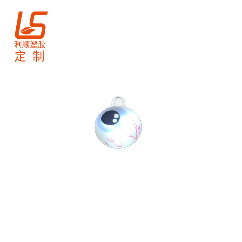 定制硅胶LED闪灯拉链头