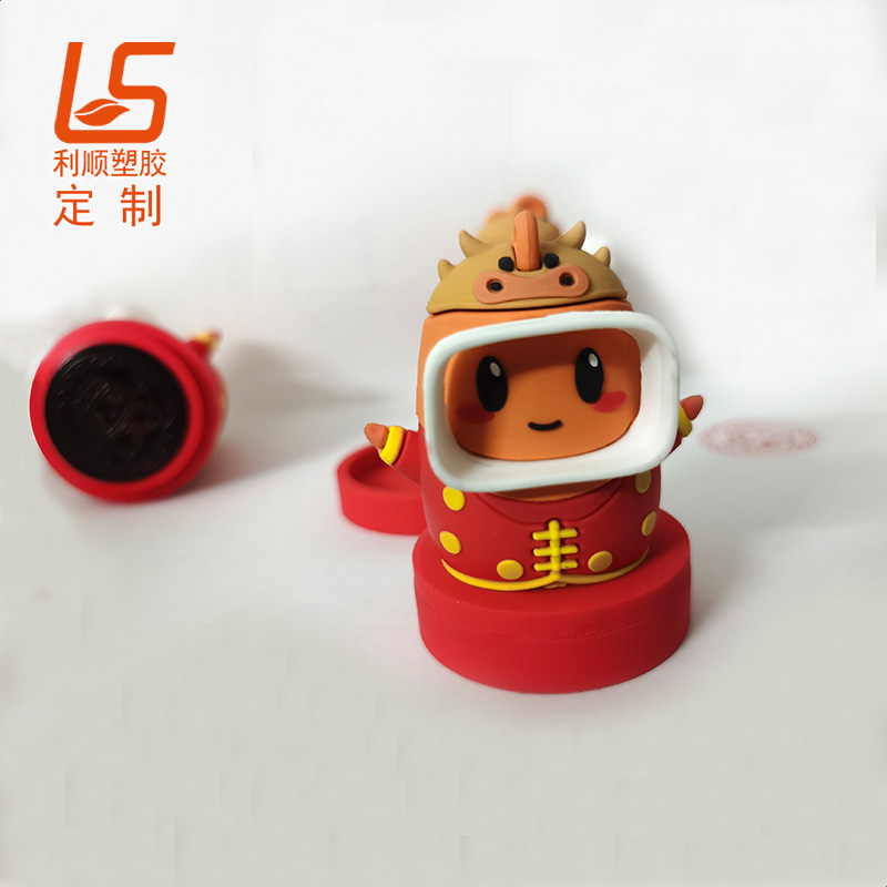 PVC软胶立体公仔印章 立体公仔光敏储油印章立体公仔印章 (1)