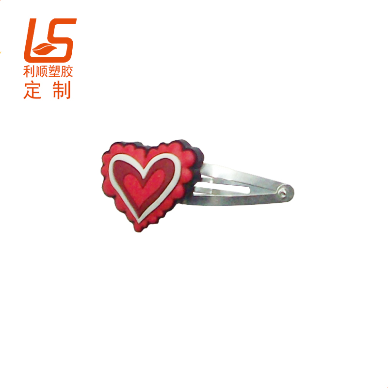 卡通硅胶鸭嘴夹发饰 (5)