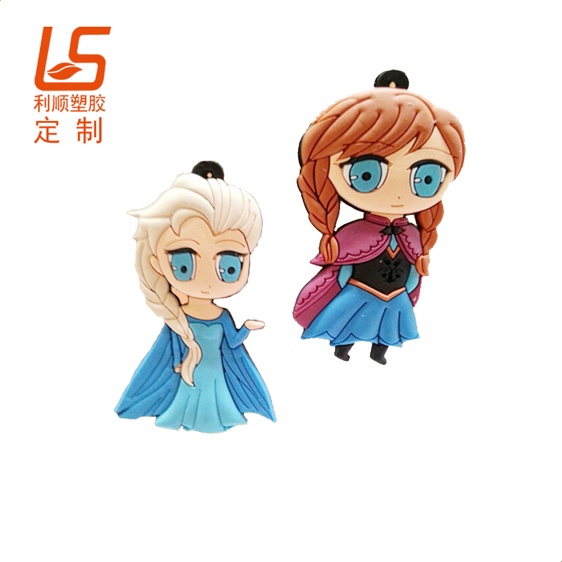 PVC卡通立体公仔钥匙扣销量非常高