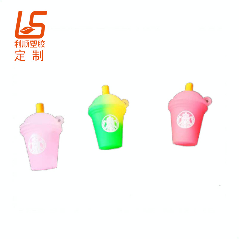 卡通硅胶公仔_LED闪灯钥匙扣LED发光公仔钥匙扣 (8)