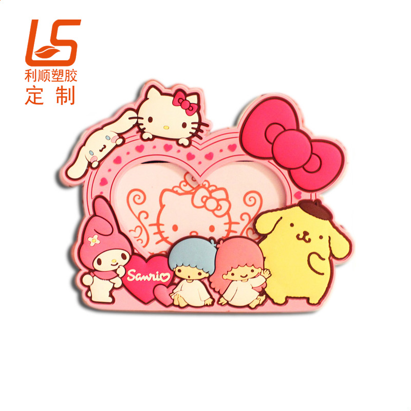 卡通立体图案相框_pvc冰箱贴相框相框 (8)